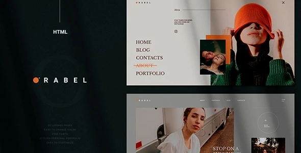 Orabel – Creative Photography Portfolio HTML Template
