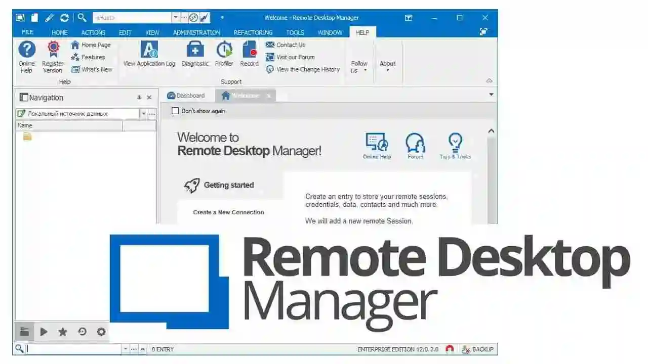 Remote Desktop Manager Enterprise Windows
