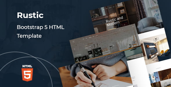 Rustic – Corporate Bootstrap 5 HTML Template
