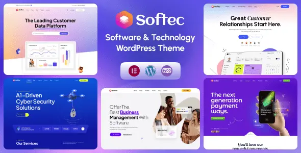 Softec – Software & Technology WordPress Theme + RTL