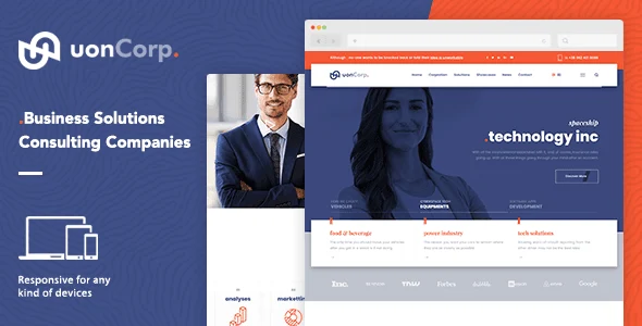 Uon Corp – Business Solutions Consulting Companies Template HTML