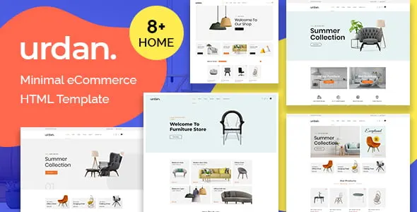 Urdan – Minimal eCommerce HTML Template