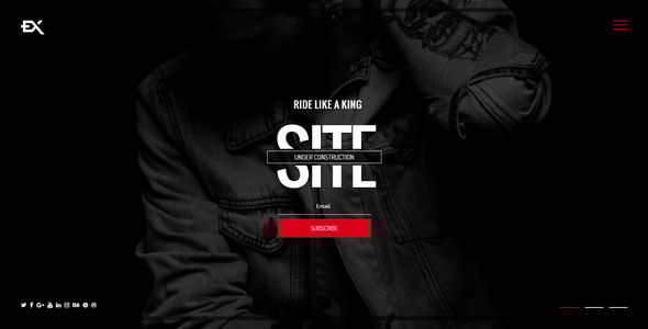 Waits – Responsive Coming Soon Page HTML Template