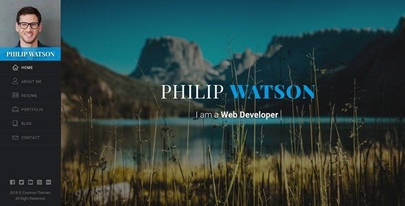 Watson – Resume HTML Template