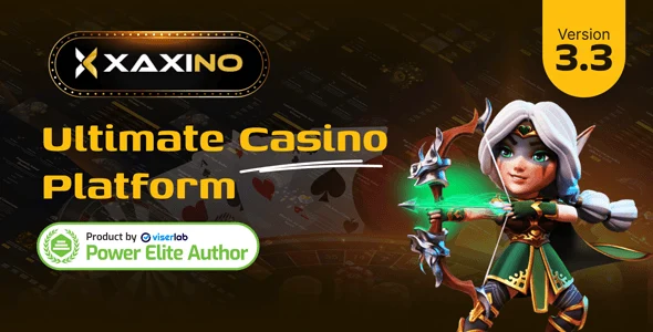 Xaxino - Ultimate Casino Platform PHP Script