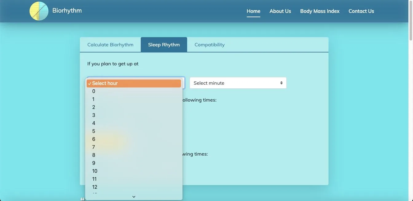 Yet Another Biorhythm Calculator PHP Script