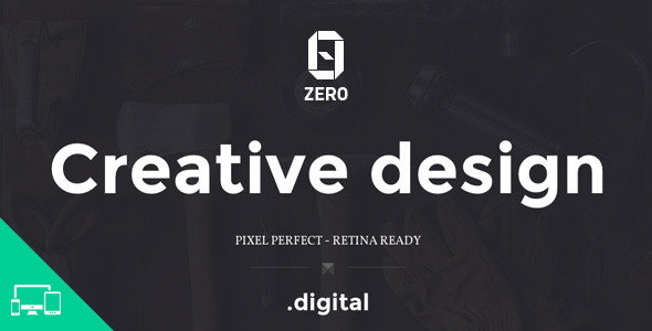 ZER0 – HTML5 Digital Creative Agency Template