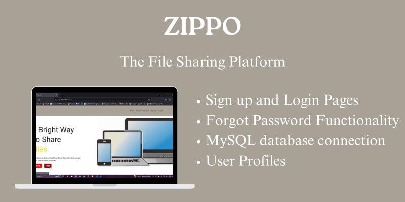 Zippo Fileshare – Filesharing Platform PHP Script
